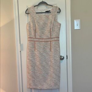 David Meister Tweed Sheath Dress
